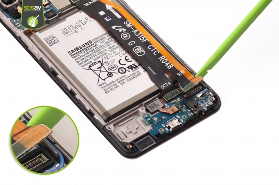 Guide photos remplacement batterie Galaxy A31 (Etape 10 - image 1)