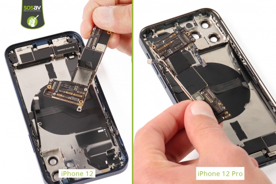 Guide photos remplacement démontage complet iPhone 12 Pro (Etape 16 - image 2)
