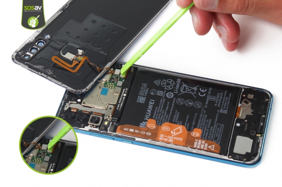 Guide photos remplacement batterie Huawei P30 Lite (Etape 9 - image 1)