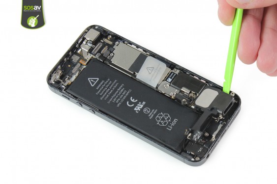 Guide photos remplacement haut parleur externe (hp du bas) iPhone 5 (Etape 14 - image 2)