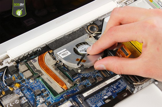 Guide photos remplacement ventilateur principal Macbook Core 2 Duo (A1181 / EMC2200) (Etape 12 - image 3)