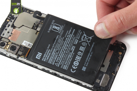Guide photos remplacement batterie Redmi Note 6 Pro (Etape 16 - image 2)