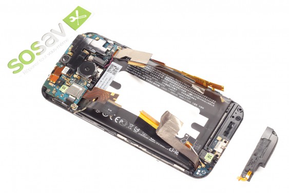 Guide photos remplacement bloc haut-parleur externe HTC one M8 (Etape 27 - image 1)