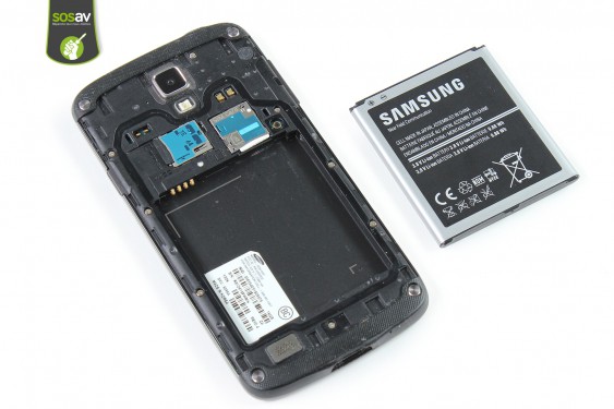 Guide photos remplacement vibreur Samsung Galaxy S4 Active (Etape 3 - image 4)