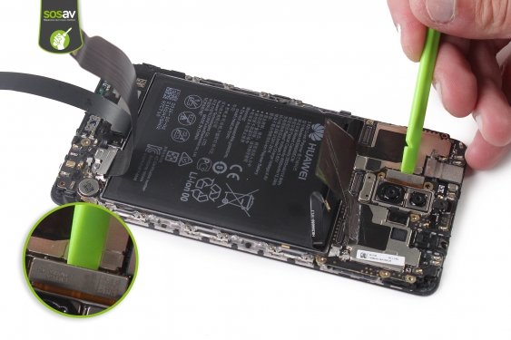Guide photos remplacement haut-parleur interne Huawei Mate 9 (Etape 14 - image 2)