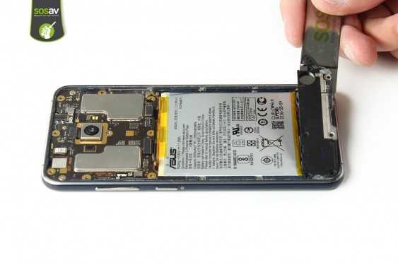 Guide photos remplacement carte connecteur de charge / vibreur  Asus Zenfone 3 (Etape 16 - image 2)