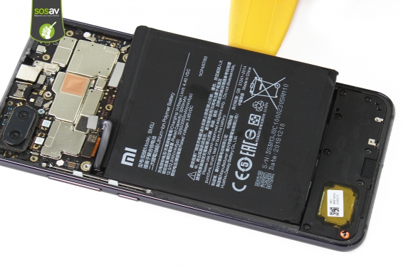 Guide photos remplacement batterie Xiaomi Mi 8 Lite (Etape 12 - image 2)