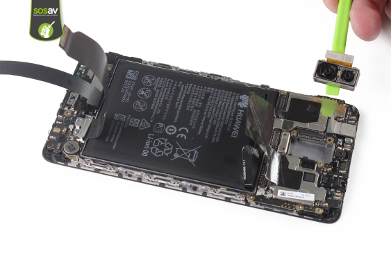 Guide photos remplacement haut-parleur interne Huawei Mate 9 (Etape 14 - image 4)