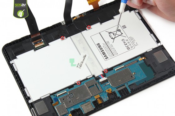 Guide photos remplacement batterie Galaxy Tab 4 10.1 (Etape 11 - image 1)