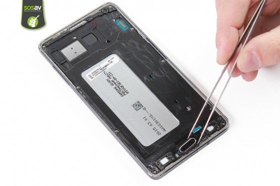 Guide photos remplacement bouton volume Samsung Galaxy A7 (Etape 14 - image 2)
