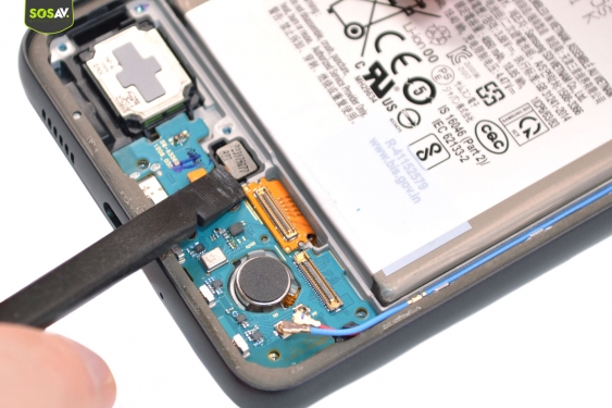Guide photos remplacement connecteur de charge Galaxy A33 5G (Etape 12 - image 2)
