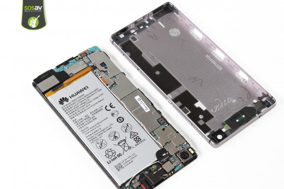 Guide photos remplacement haut-parleur externe Huawei P8 (Etape 7 - image 3)