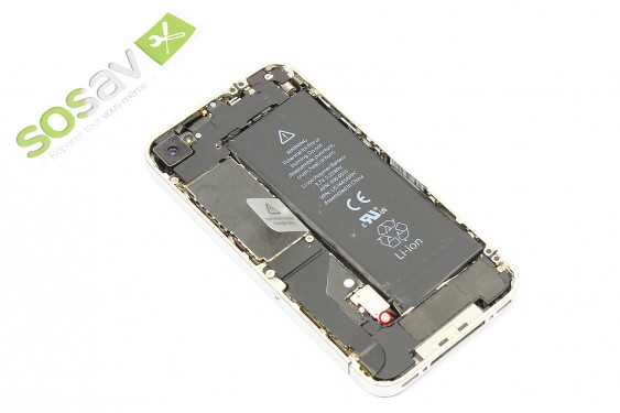 Guide photos remplacement vibreur iPhone 4 (Etape 4 - image 1)
