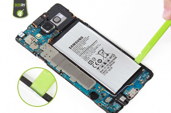 Guide photos remplacement batterie  Samsung Galaxy A7 (Etape 24 - image 3)