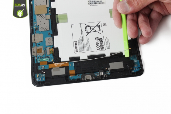 Guide photos remplacement antennes 3g/4g et wifi Galaxy Tab A 9,7 (Etape 16 - image 2)