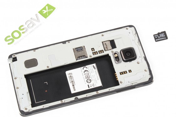 Guide photos remplacement carte microsd  (Etape 6 - image 1)