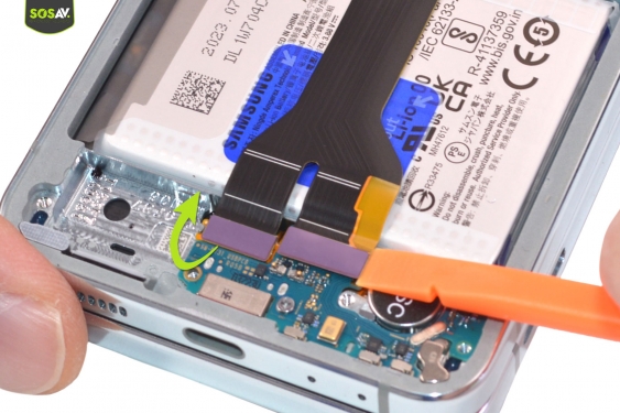 Guide photos remplacement batteries Galaxy Z Flip5 (Etape 11 - image 1)