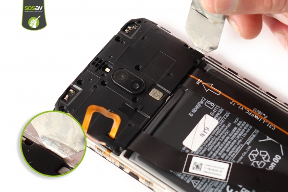 Guide photos remplacement batterie Xiaomi Redmi 8 (Etape 9 - image 2)