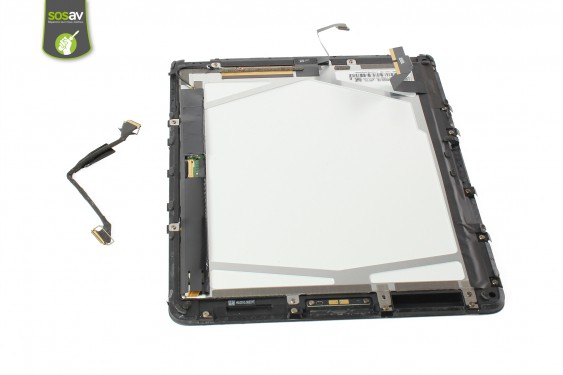 Guide photos remplacement nappe de liaison de l'écran lcd iPad 1 3G (Etape 12 - image 1)