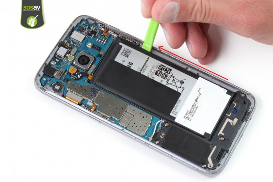 Guide photos remplacement batterie Samsung Galaxy S7 Edge (Etape 14 - image 2)