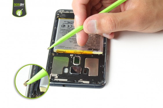 Guide photos remplacement batterie Asus Zenfone 3 (Etape 11 - image 2)