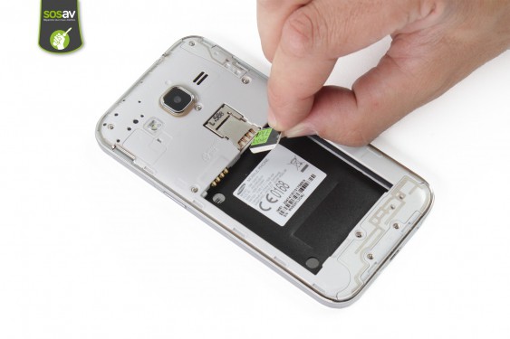 Guide photos remplacement bouton power Samsung Galaxy Core Prime (Etape 6 - image 4)