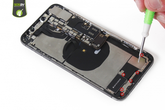 Guide photos remplacement haut-parleur externe / taptic engine iPhone XS Max (Etape 17 - image 1)