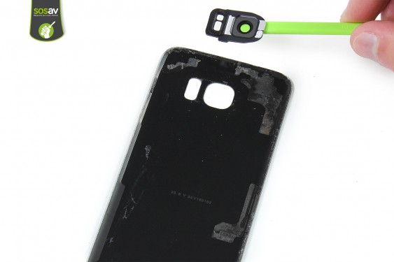 Guide photos remplacement vitre de la caméra arrière Samsung Galaxy S7 Edge (Etape 8 - image 3)