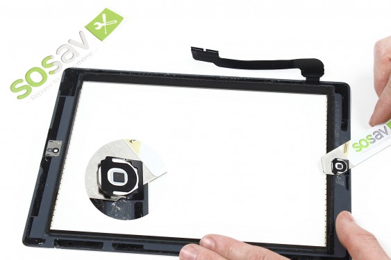 Guide photos remplacement bouton home iPad 4 WiFi (Etape 24 - image 3)