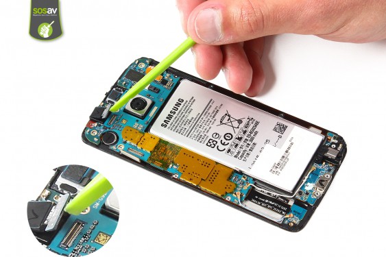 Guide photos remplacement vibreur Samsung Galaxy S6 Edge (Etape 9 - image 2)