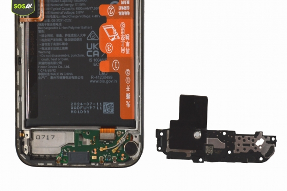 Guide photos remplacement dock Honor 200 Lite (Etape 5 - image 4)