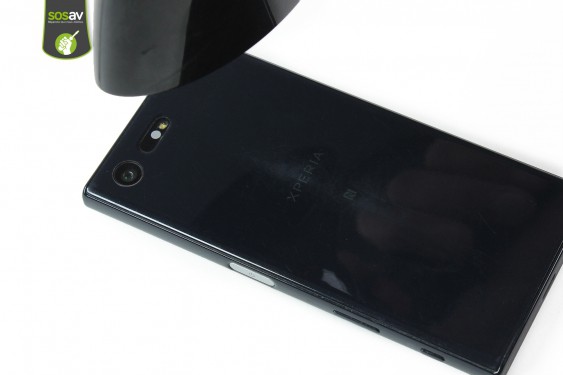 Guide photos remplacement nappe boutons volume, power & apn Xperia X Compact (Etape 2 - image 1)