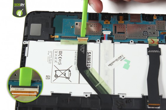 Guide photos remplacement batterie Galaxy Tab 4 10.1 (Etape 9 - image 2)