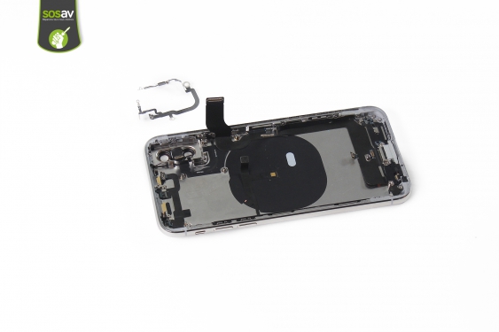 Guide photos remplacement nappe flash power iPhone XS (Etape 41 - image 1)