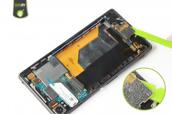 Guide photos remplacement haut-parleur externe Xperia Z3 (Etape 14 - image 3)