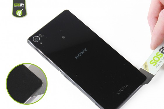 Guide photos remplacement antenne bluetooth (row 4) Xperia Z3 (Etape 7 - image 2)