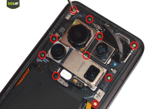 Guide photos remplacement batterie Xiaomi 14 Ultra (Etape 4 - image 1)
