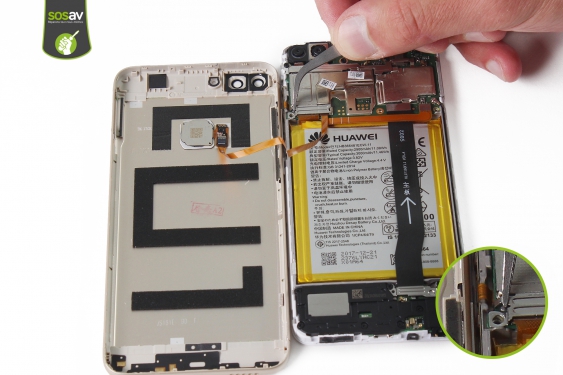 Guide photos remplacement ecran complet Huawei P Smart (Etape 9 - image 1)