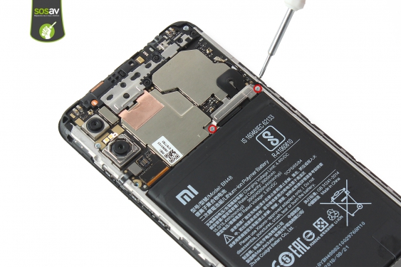 Guide photos remplacement batterie Redmi Note 6 Pro (Etape 12 - image 1)