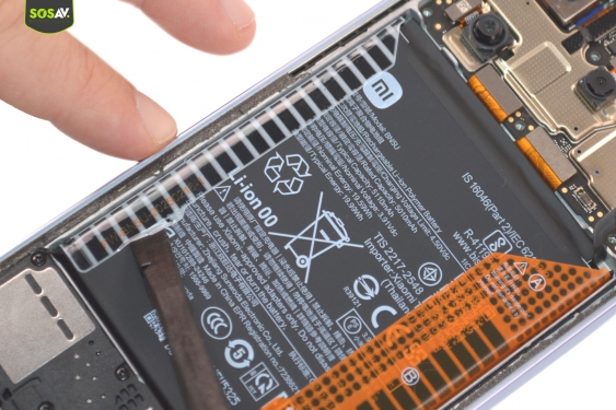 Guide photos remplacement batterie Redmi Note 14 (Etape 5 - image 1)