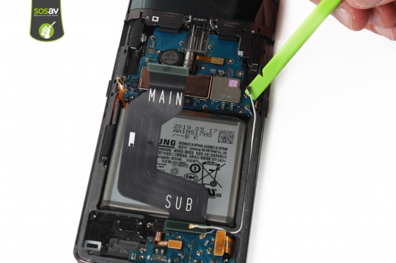 Guide photos remplacement câbles d'interconnexion Galaxy A80 (Etape 15 - image 2)