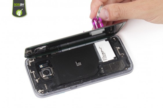 Guide photos remplacement connecteur de charge Samsung Galaxy S7 (Etape 5 - image 3)