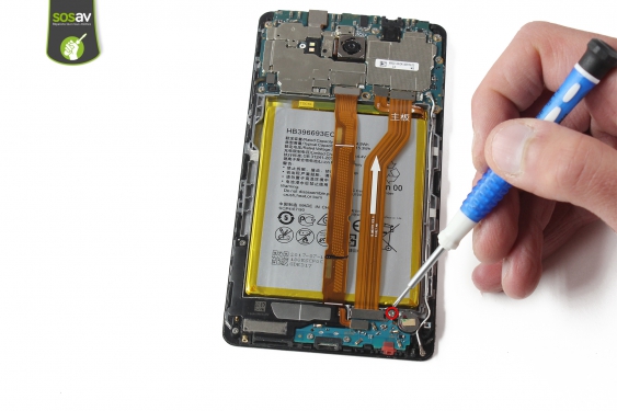 Guide photos remplacement connecteur de charge Huawei Mate 8 (Etape 11 - image 1)