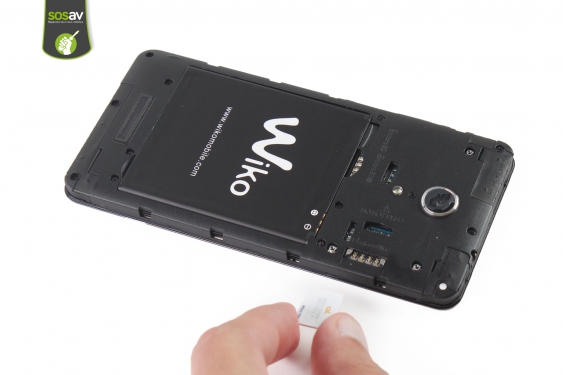 Guide photos remplacement carte sim Wiko Tommy 2 (Etape 4 - image 3)