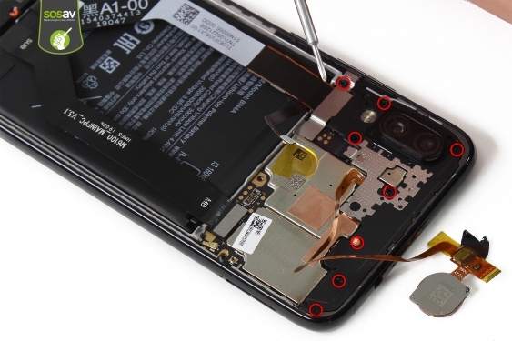 Guide photos remplacement haut-parleur interne Redmi Note 7 (Etape 13 - image 1)