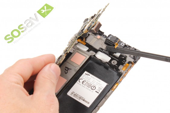 Guide photos remplacement caméra avant + capteur de proximité et luminosité  (Etape 22 - image 4)