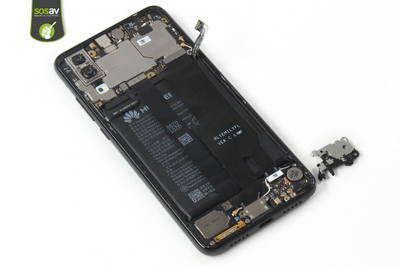 Guide photos remplacement carte de gestion inférieure Huawei P20 (Etape 12 - image 4)