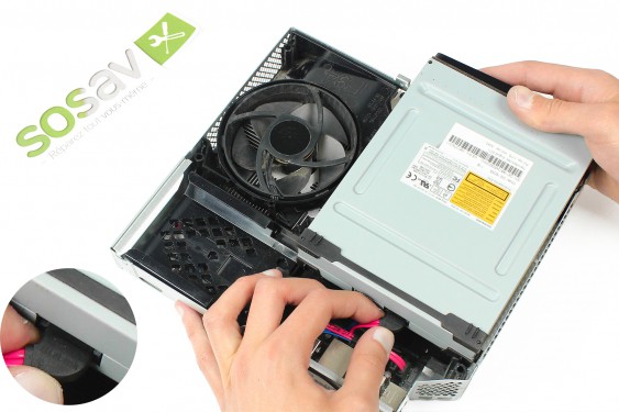 Guide photos remplacement nappe lentille laser Xbox 360 S (Etape 33 - image 1)