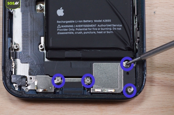 Guide photos remplacement connecteur de charge iPhone 13 (Etape 13 - image 1)