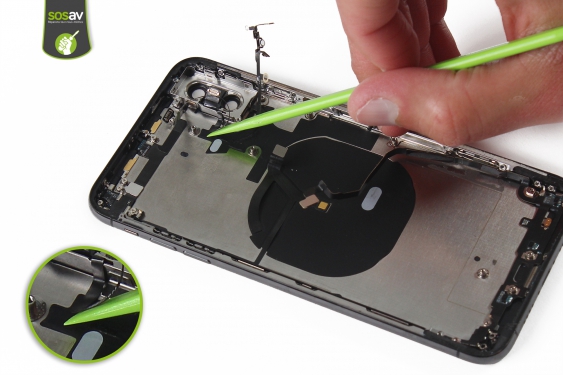 Guide photos remplacement antenne supérieure droite iPhone XS Max (Etape 37 - image 1)
